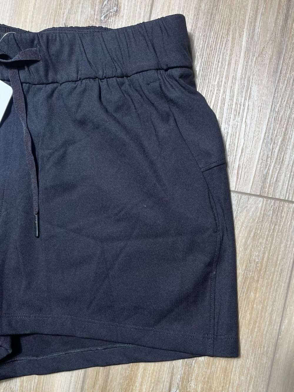 NWT CRZ Yoga Elastic Black Casual Shorts Inseam 2.5" - Women Size Small (4/6) - Picture 6 of 11